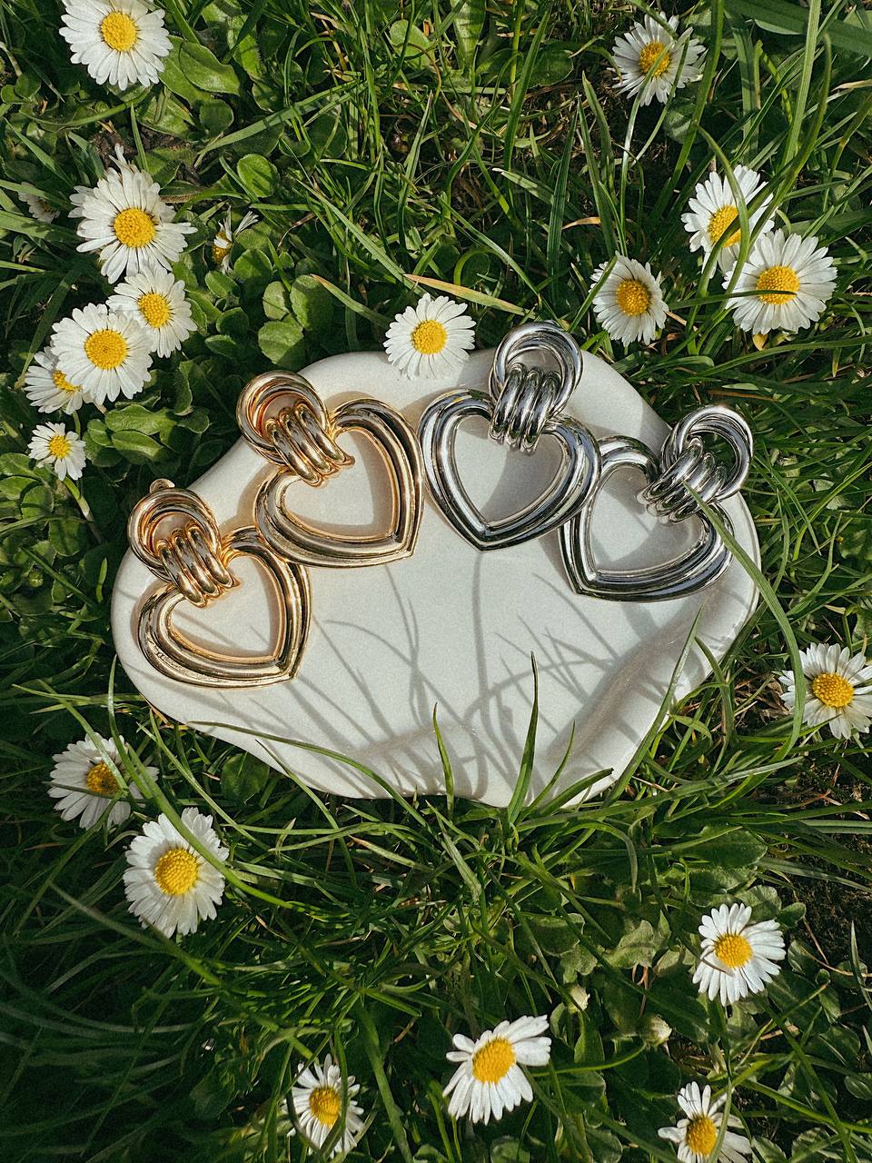 Aurora Heart Earrings