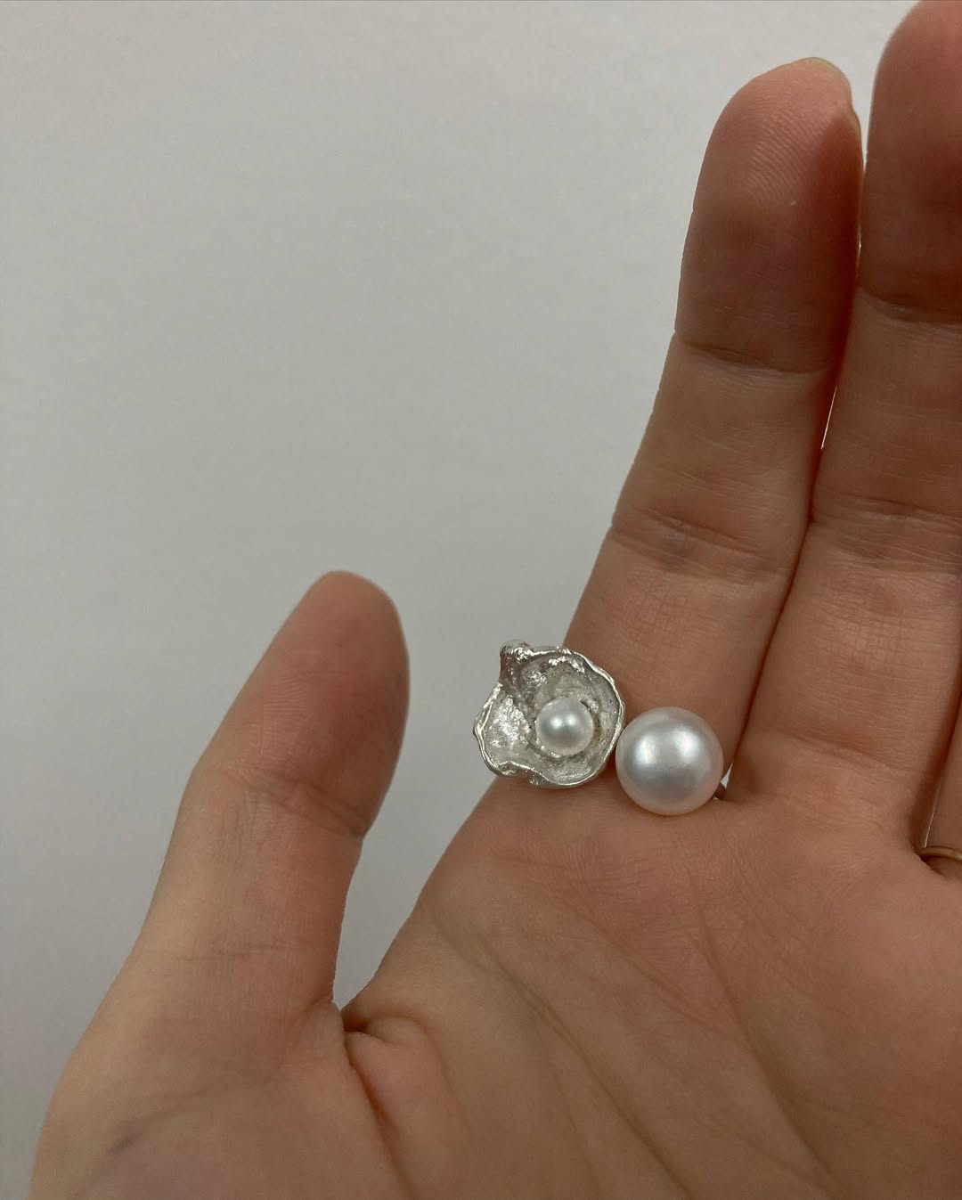 Astra Ring — Pearl Embrace