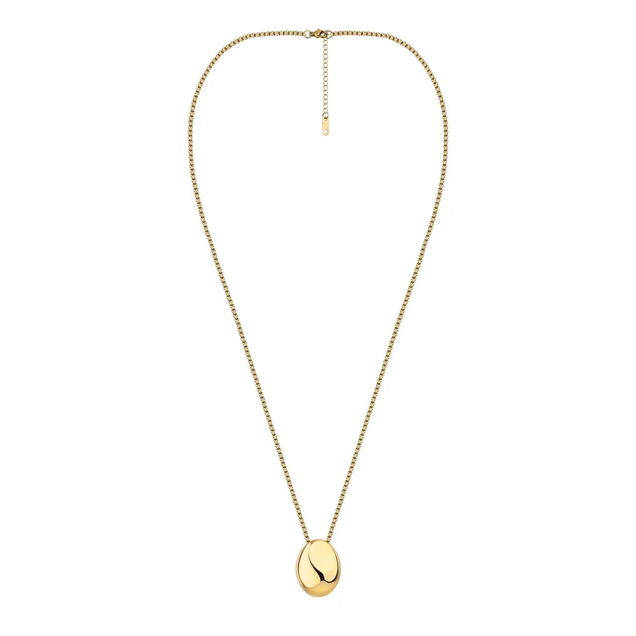 Élaine Pendant — Oval Elegance Necklace