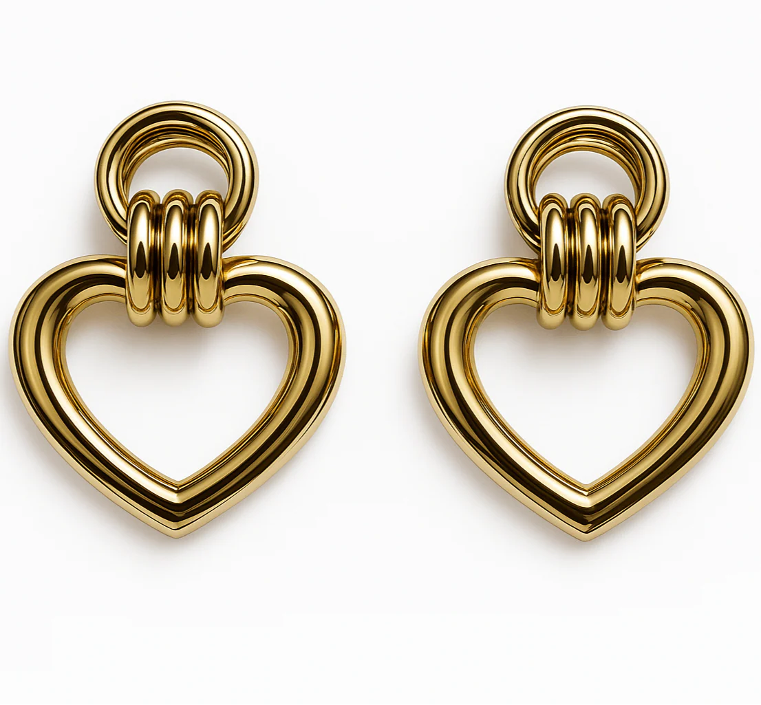 Aurora Heart Earrings