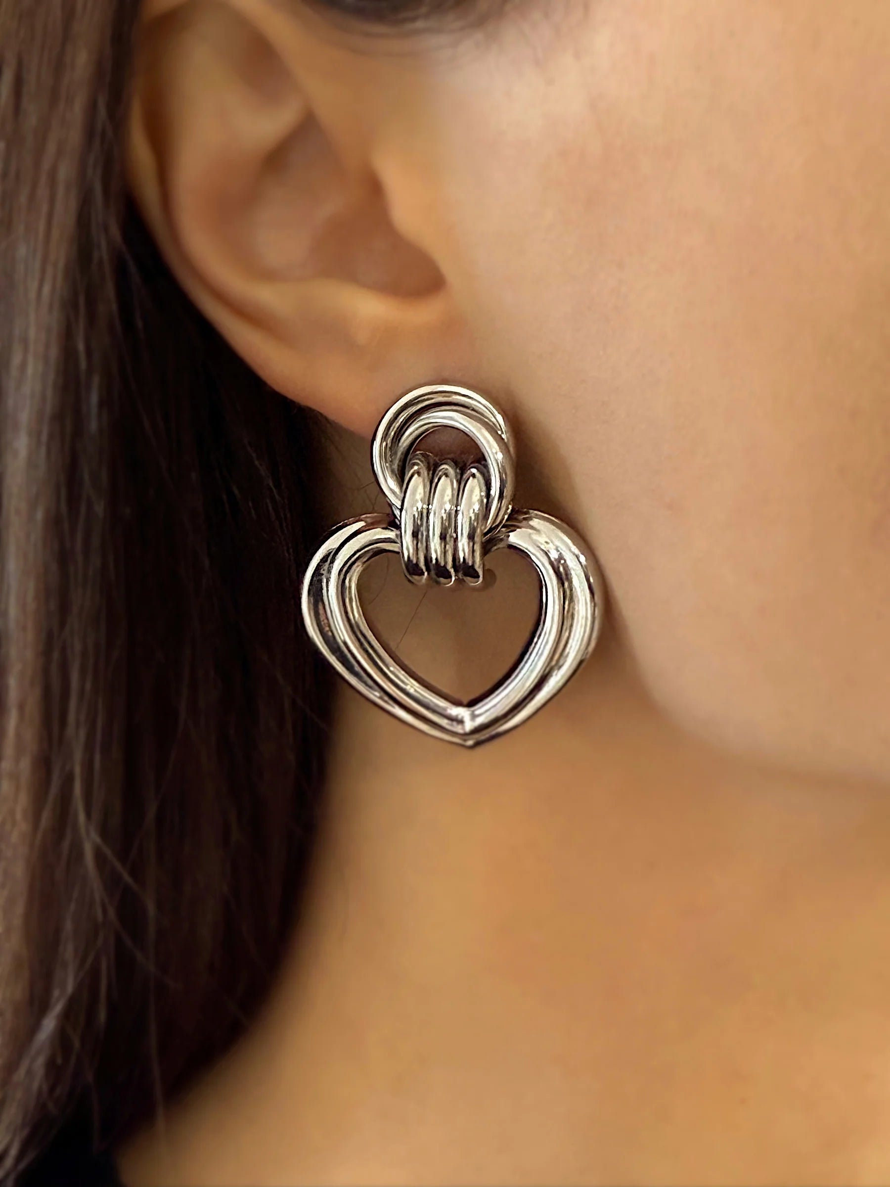 Aurora Heart Earrings